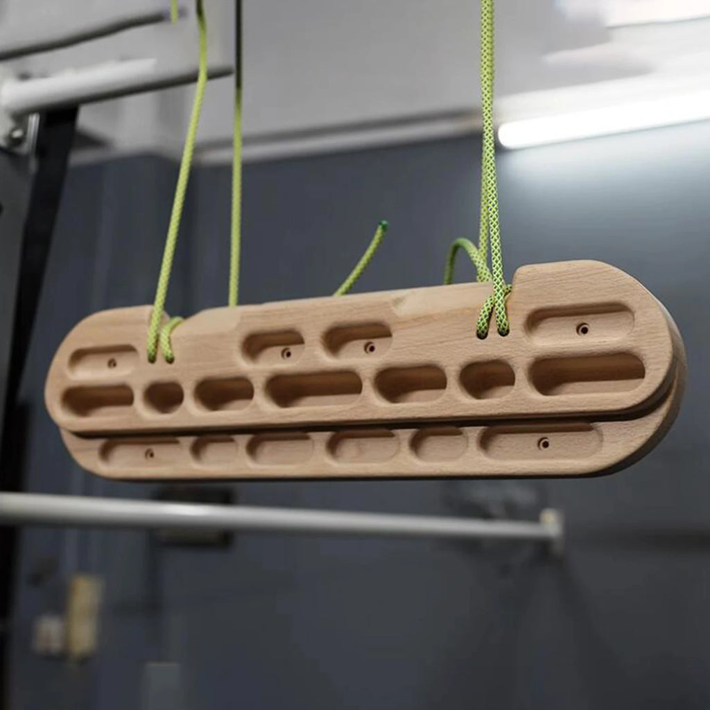 Climbing Hangboard Upper Body Workouts Pull up Fingerboard Wall Hanging Building Core Strength Climbing Fingerboard for Practice