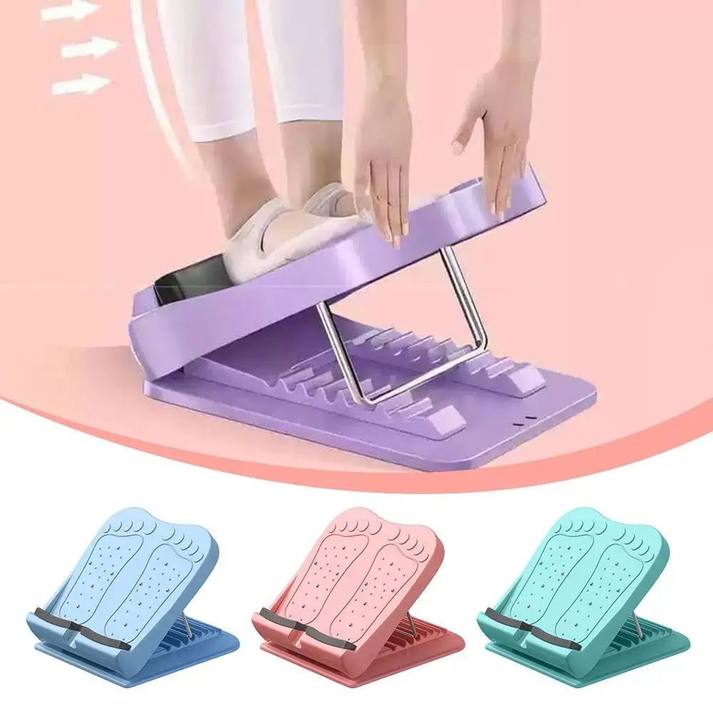 Adjustable Straight Leg Incline Board Leg Shaping Stretching Calf Massage Magnet Stretching Board Sports Calf Stretching Board